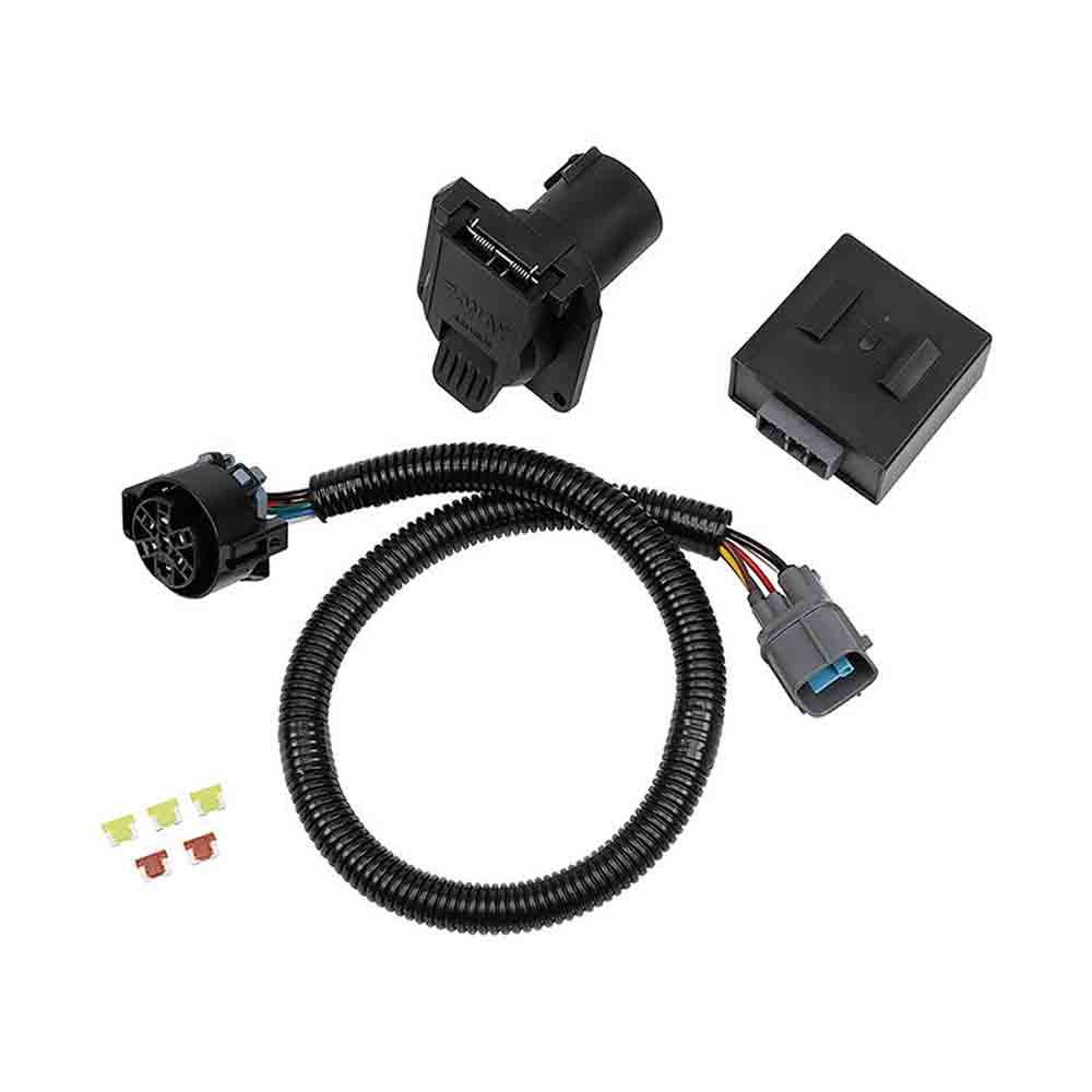 Select Honda Ridgeline Tow Harness Wiring Package (7-way) with Circuit Protected ModuLite HD Module