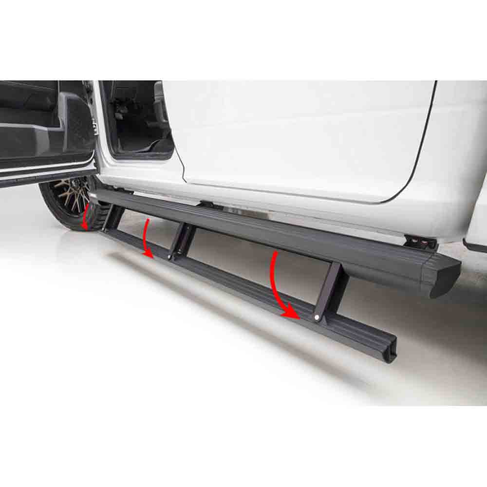 2009-2020 Ram 1500, 2500, 3500 Crew Cab Pickup Aries ActionTrac Powered Running Boards