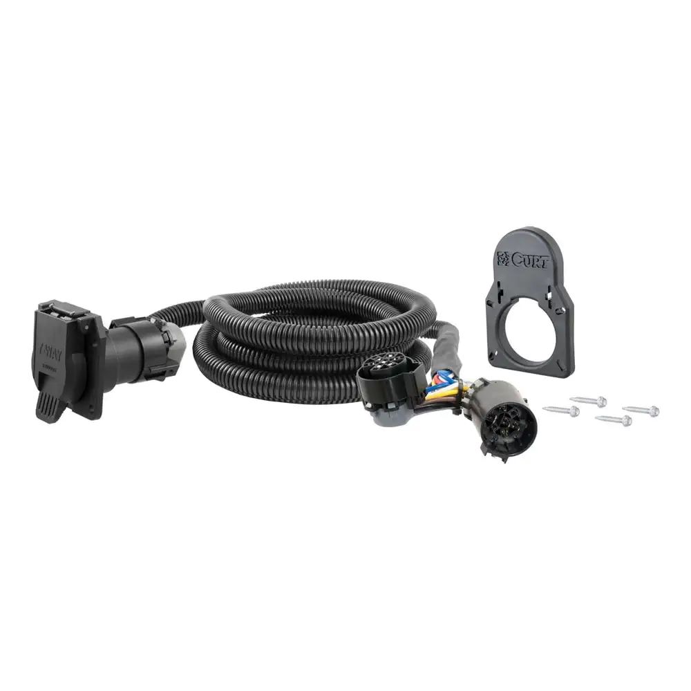 Wiring Extension Harness (Adds 7-Way RV Socket to Truck Bed) fits Select 2019-Current GMC & Chevrolet Pickups