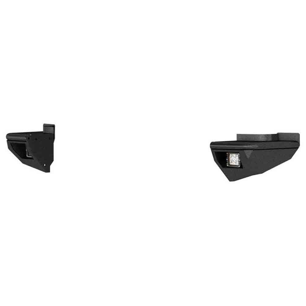 TrailChaser Jeep Rear Bumper Side Extensions with LED Lights
