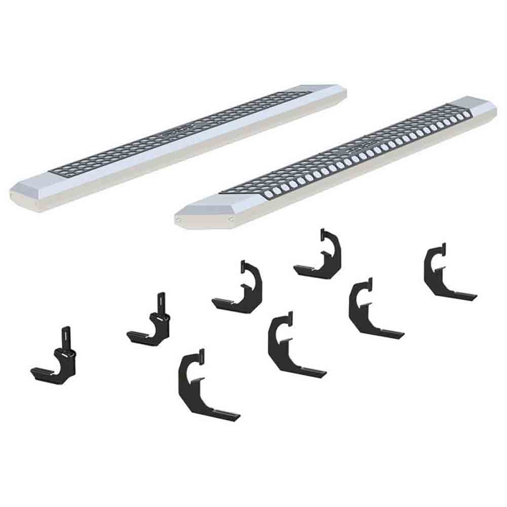 2007-2019 Chevrolet Silverado, GMC Sierra Extended Cab Pickup (Diesel) Aries AdvantEDGE 5 1/2 Inch Side Bars