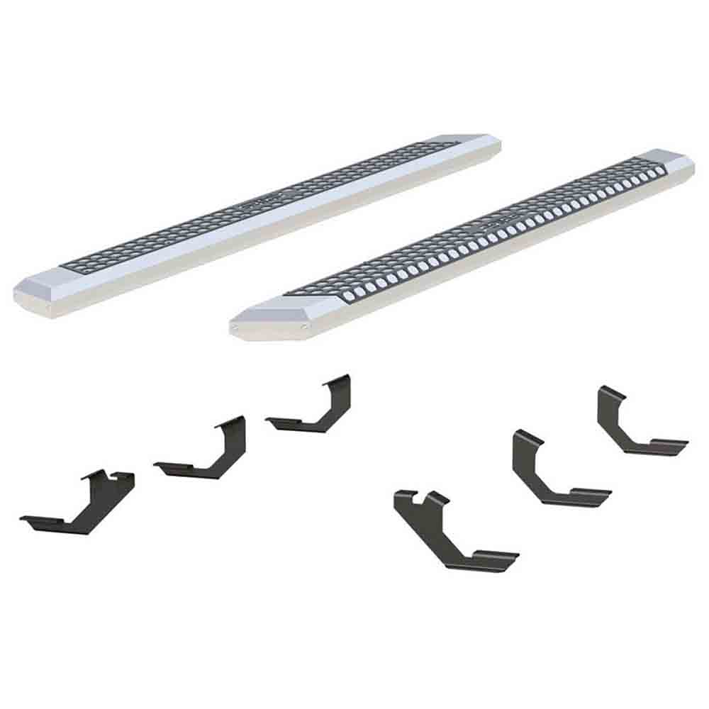 Select Toyota Tacoma Crew Cab Pickup Models Aries AdvantEDGE 5 1/2 Inch Side Bars