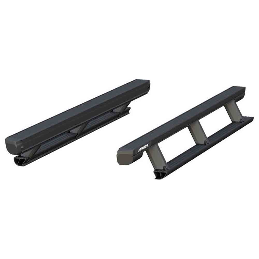 Select Chevrolet, Ford, GMC, Nissan, Ram, Toyota Pickup Models Aries ActionTrac Powered Running Boards (No Brackets)