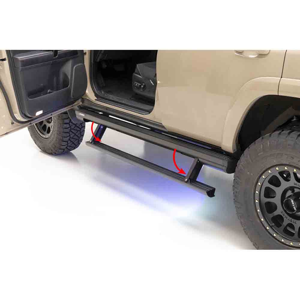 Select Toyota 4Runner, Tacoma Models ActionTrac Powered Running Boards