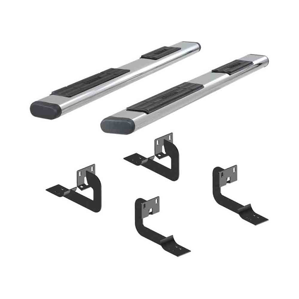 2009-2014 Ford F-150 Crew Cab Pickup Aries 6 Inch Oval Side Bars