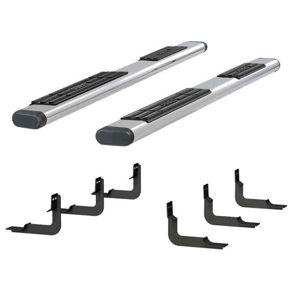 Select Nissan Armada, Titan, Titan XD Models Aries 6 Inch Oval Side Bars