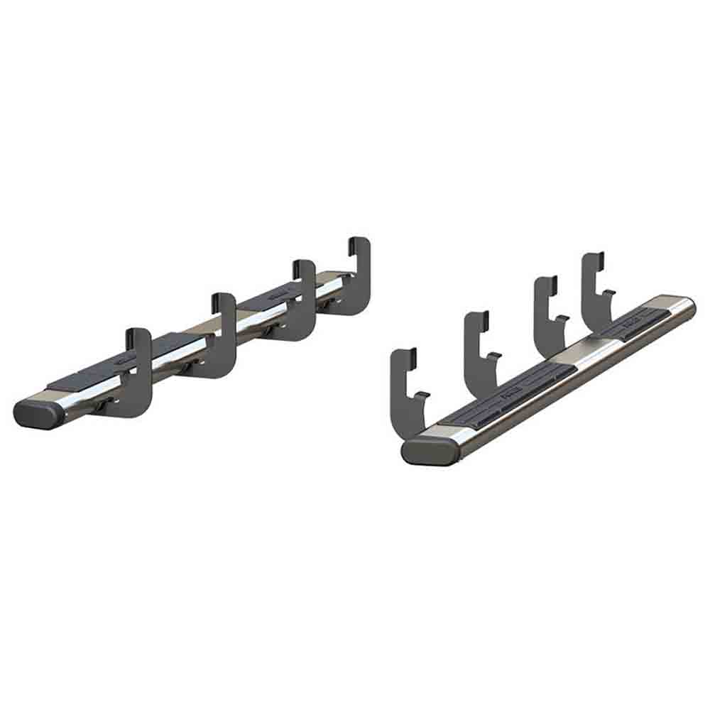 Select Chevrolet Silverado, GMC Sierra Crew Cab Pickup Models Aries 6 Inch Oval Side Bars