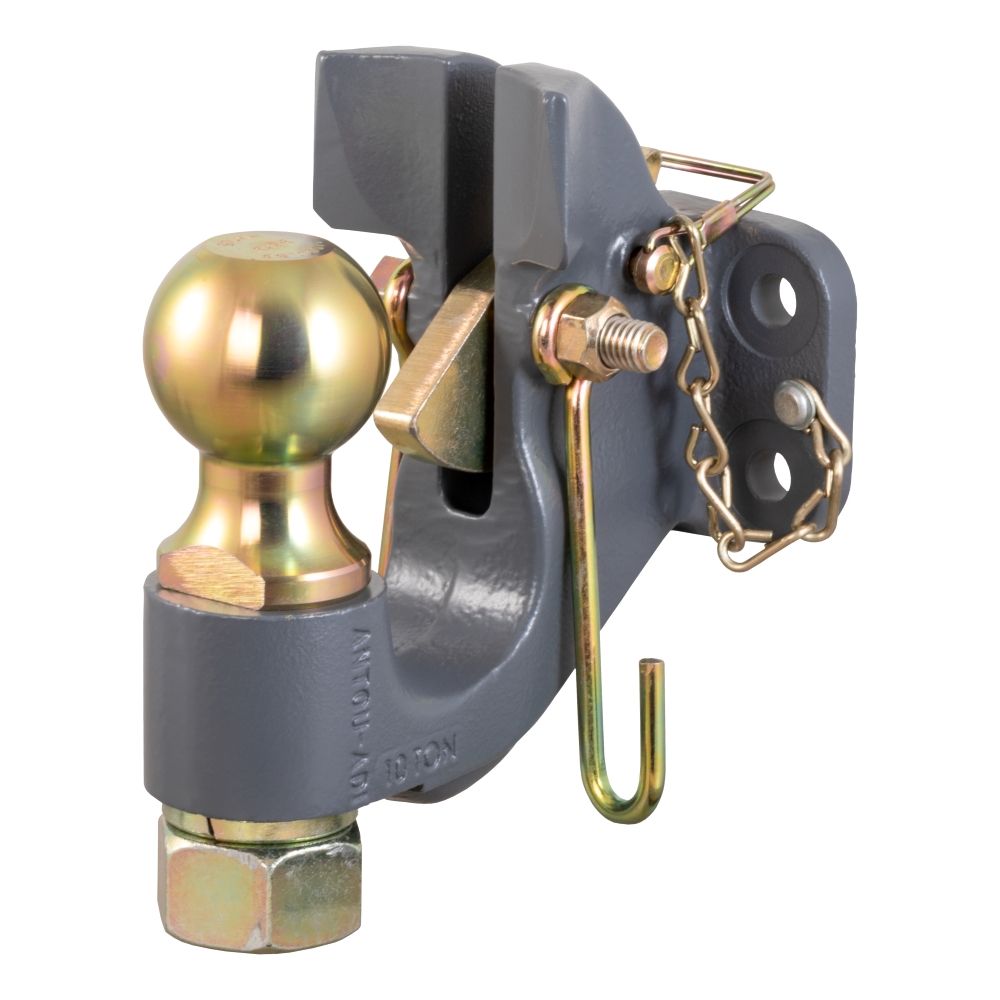 SecureLatch Ball & Pintle Hitch (2-5/16" Ball, 20,000 lbs.) - 4 Bolt Mount