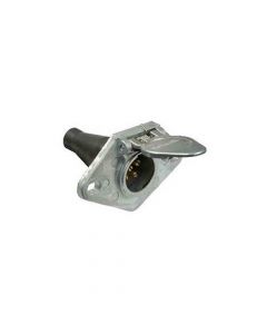 6-Way Round Car End Socket