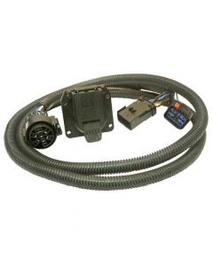 10' Custom Wiring Extension Harness, Adds 7-Way RV Blade to Truck Bed for Fifth Wheel and Gooseneck Hitches fits 1995-2009 Dodge Trucks