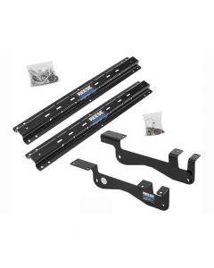 Reese J2638 Compliant Fifth Wheel Hitch Mounting System Custom Install Kit, Outboard Style (48" Rails) (Will not fit Raptor or models with Ride Height Sensors)