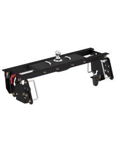 Curt Double Lock EZr Gooseneck Hitch Kit with Brackets fits 2003-2013 Dodge, Ram 2500, 3500 (Except Cab & Chassis)