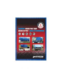 6 ft. x 8 ft. Economy Grade Poly Tarp