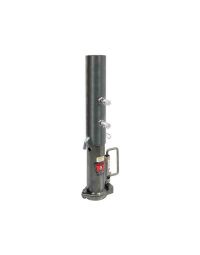Gooseneck Coupler, fits 2-5/16 Inch Diameter Hitch Ball, 30,000 lbs. Gross Towing Capacity, Round Post