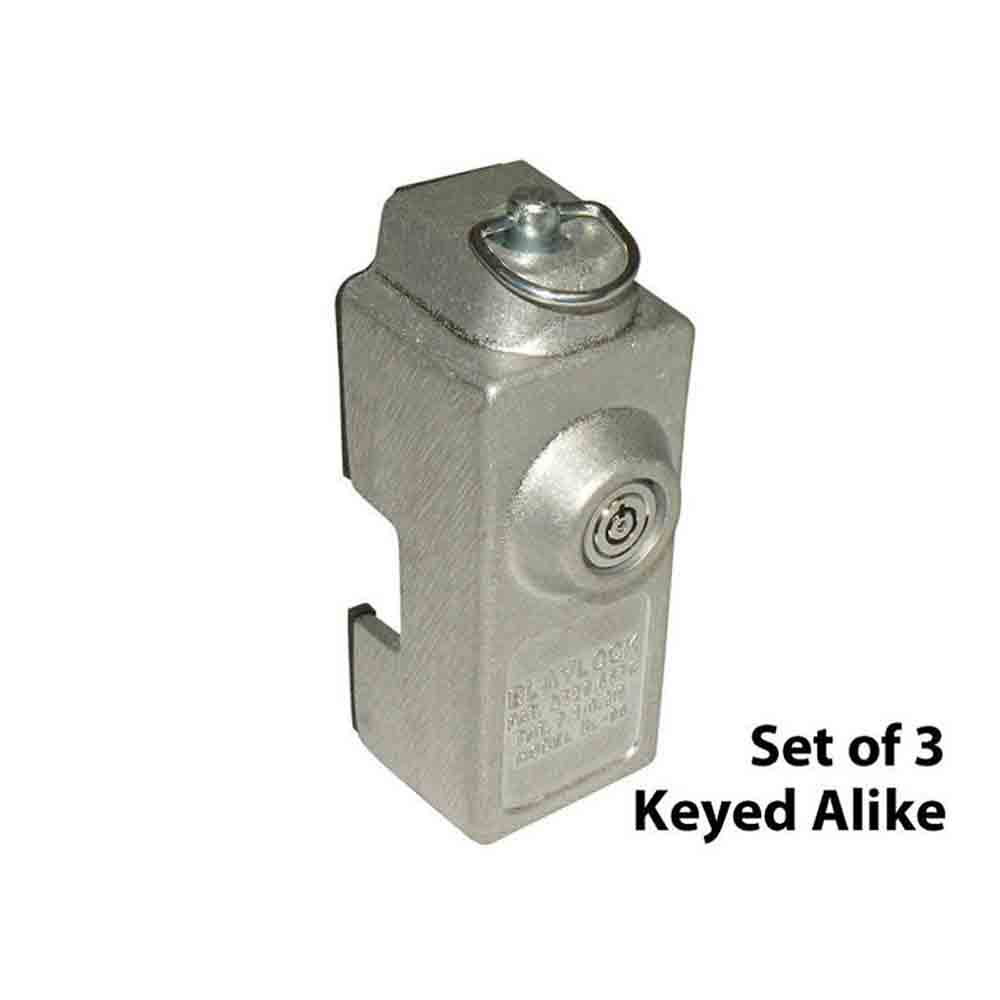 Keyed Alike Trailer Door Shackle Lock