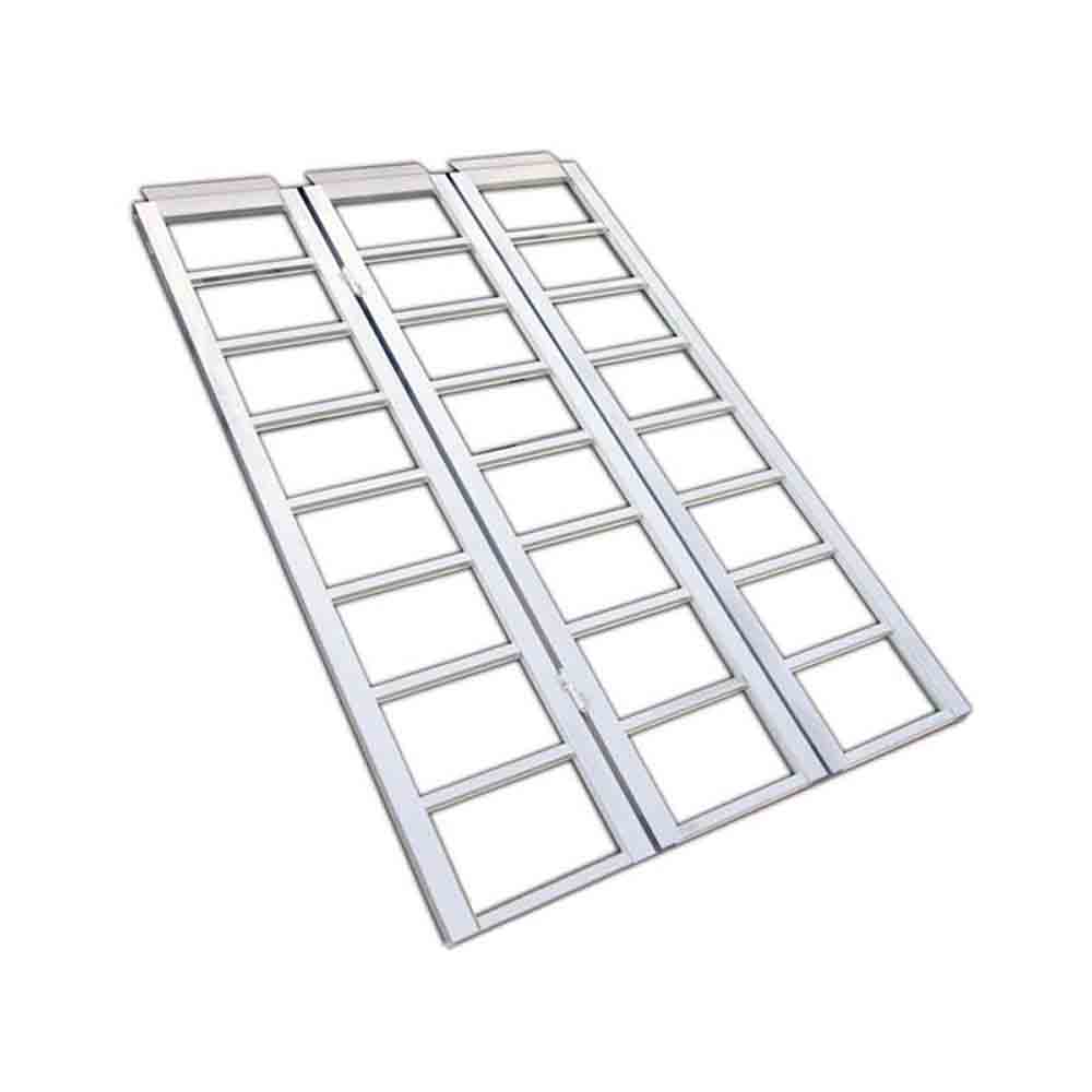 Aluminum Tri-Fold Loading Ramp - 45 Inches x 69 Inches