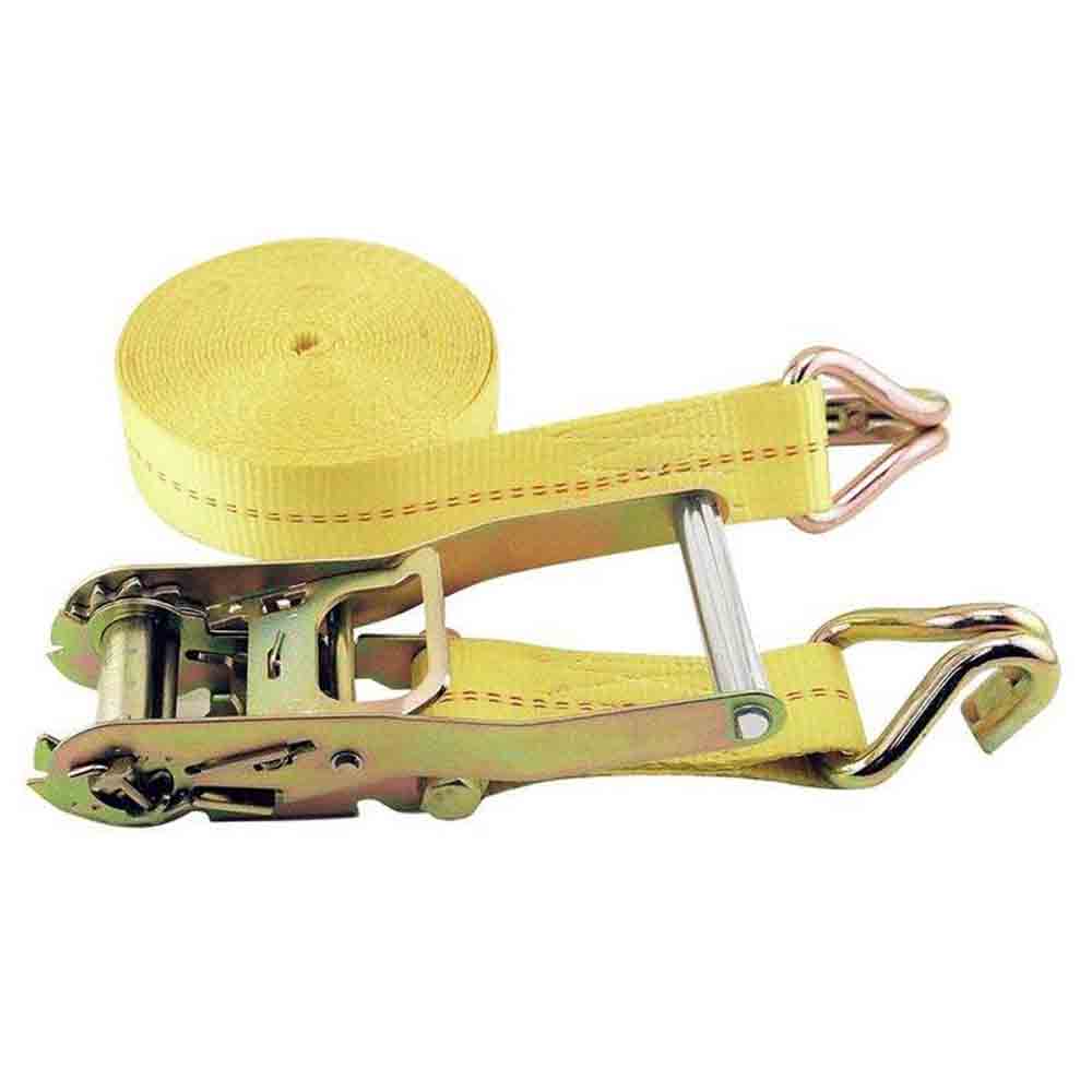 2 inch x 40 ft. Ratchet Strap Tie Down with Strap Trap