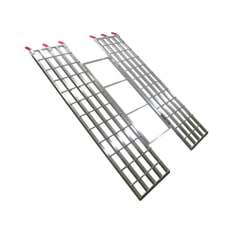 Aluminum Tri-Fold Loading Ramps - 6 feet long x 51