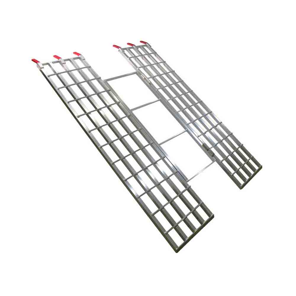 Aluminum Tri-Fold Loading Ramps - 7 feet long x 51" wide 