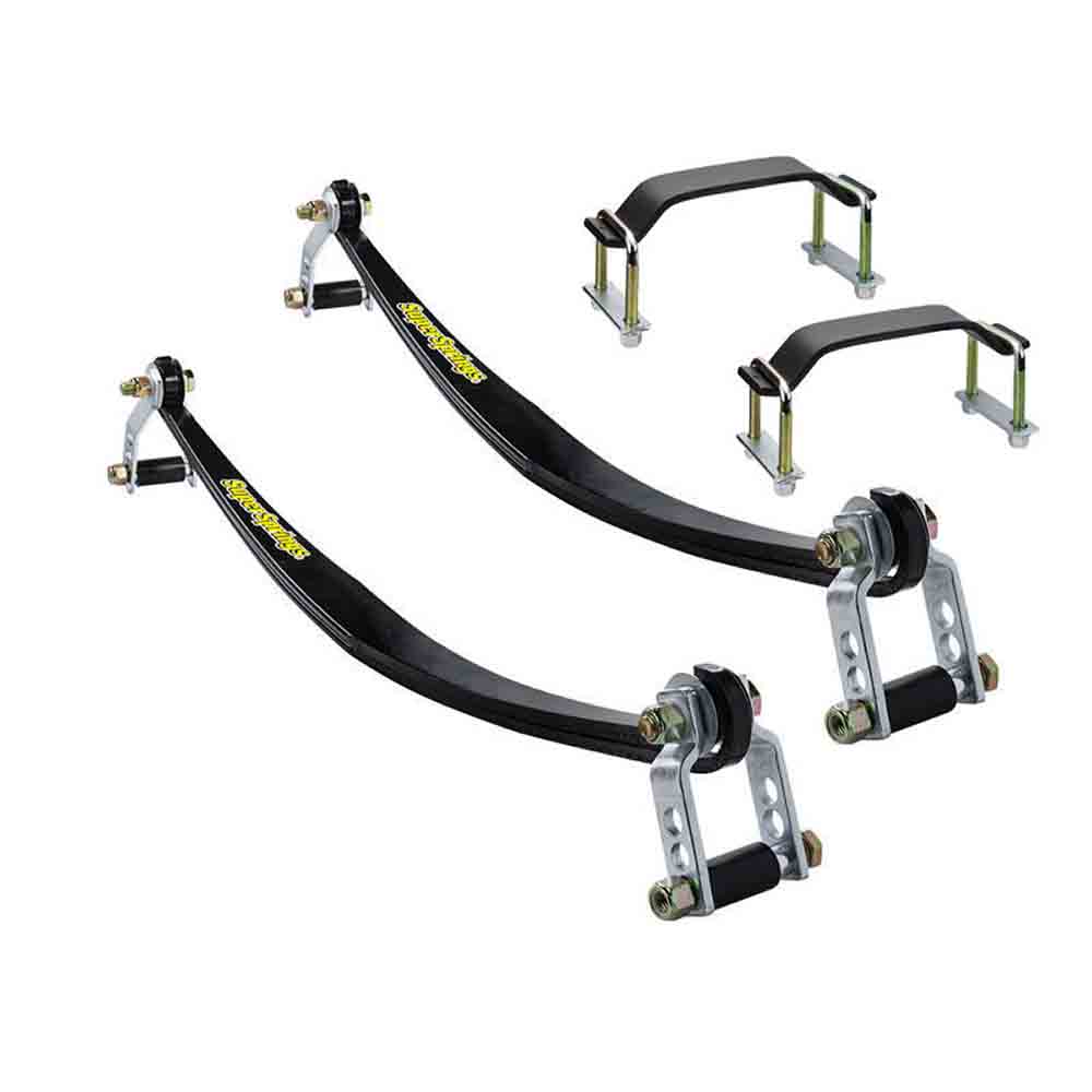 SuperSprings® Rear Suspension Stabilizers With Mounting Kit (Heavy Duty)
