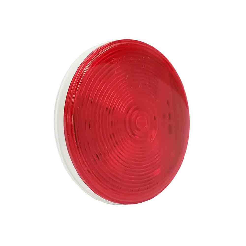 ONE LED Sealed Stop/Turn/Tail Light - 4 Inch Round - Red