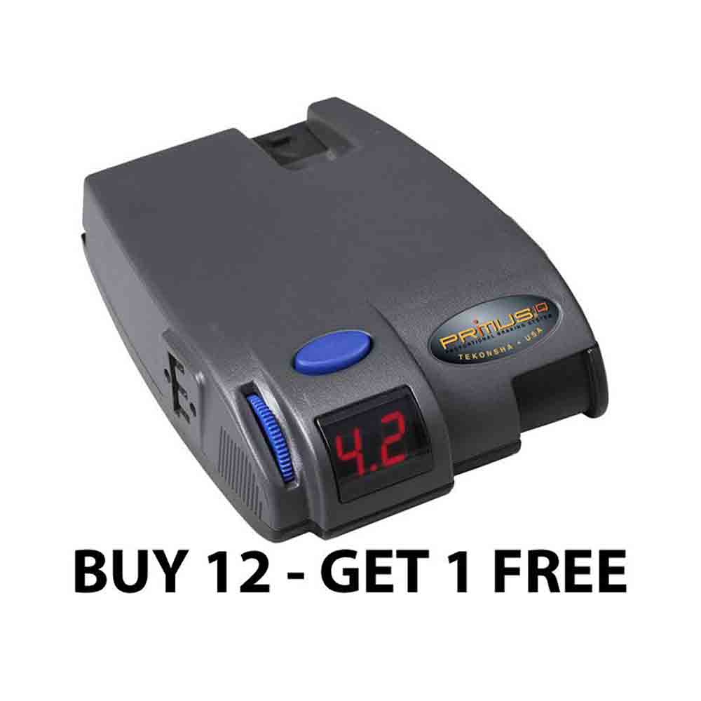 Primus IQ, Proportional Brake Controller for Trailers with 1-3 Axles, Gray - Bakers Dozen